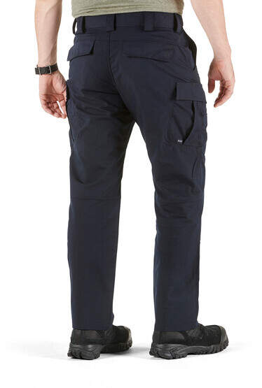 5.11 Tactical Stryke Pant, Straight Fit in dark navy, rear view